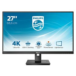 Philips 27" 279P1, IPS, DP, HDMI, 4K, HAS, USB-C