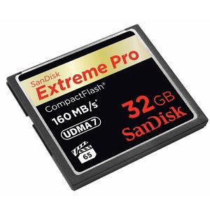 SanDisk Extreme Pro CF 160MB/s 32 GB VPG 65, UDMA 7, SDCFXPS-032G-X46