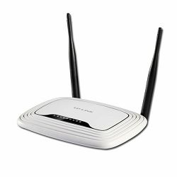 Networking - Router TP-LINK TL-WR841N (300Mbps Wireless N Router, Atheros, 2T2R, 2.4GHz, 802.11n/g/b, Built-in 4-port Switch, with 2 fixed antennas)