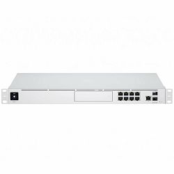 Ubiquiti 1U Rackmount 10Gbps UniFi Multi-Application System with 3.5" HDD Expansion and 8Port Switch