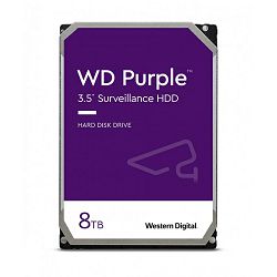 Western Digital Purple 8TB, 3,5", 128MB 5640rpm