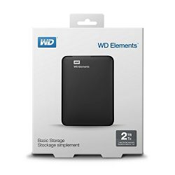 WD Elements 2TB Portable 2,5", USB 3.0