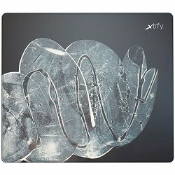 XTRFY GP4 CLOUD WHITE L, Large mousepad, High-speed cloth, Non-slip, Cloud white