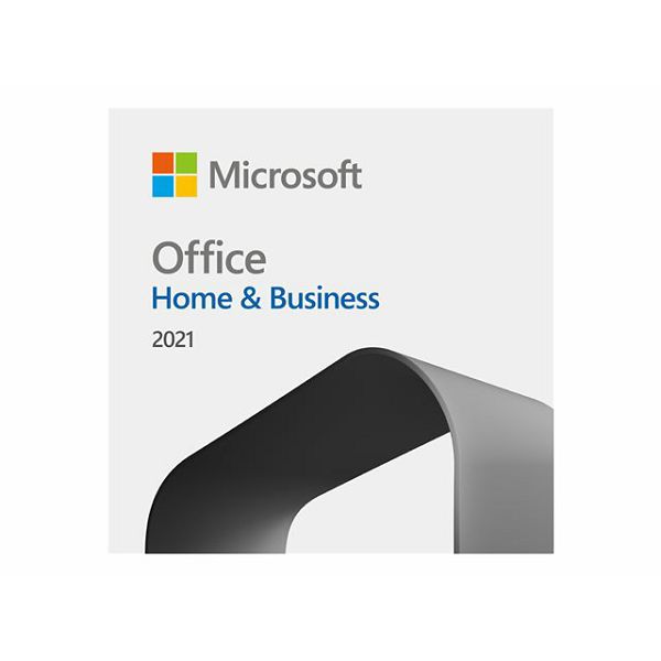 MS Office Home and Business 2021 English P8 EuroZone 1 License Medialess (EN), T5D-03511