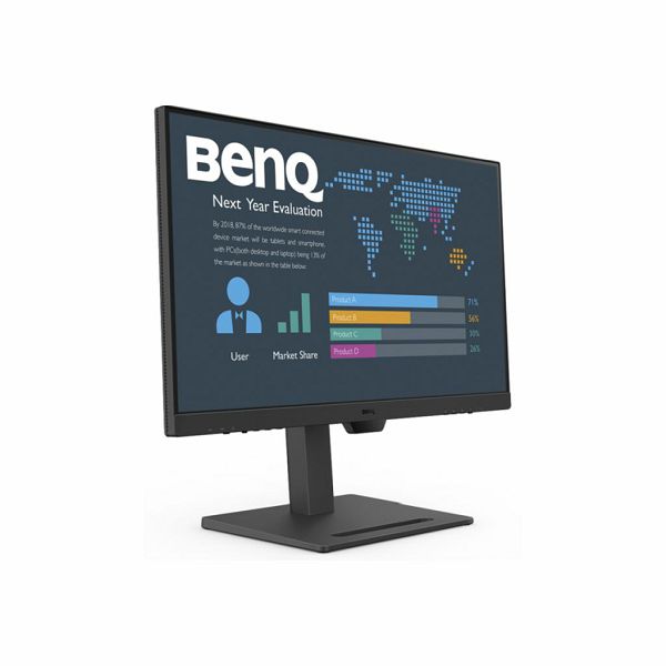 Monitor LED BenQ BL2790QT 27” IPS, QHD 2560x1440, USB-C 65W, DP1.2x1, HDMI1.4x1, DP out, Speaker 2Wx2, Height Adjustable Stand, coding mode, EyeCareU support