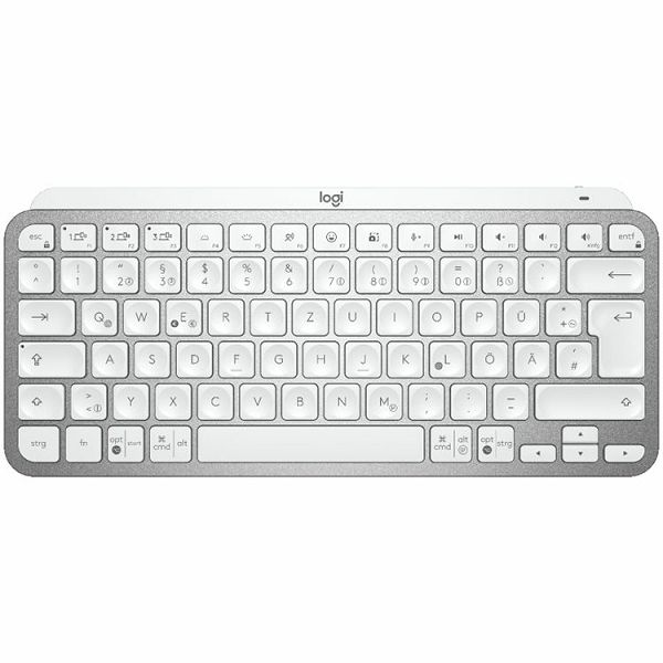 LOGITECH MX Keys Mini Bluetooth Illuminated Keyboard - PALE GREY - HRV-SLV-SRB