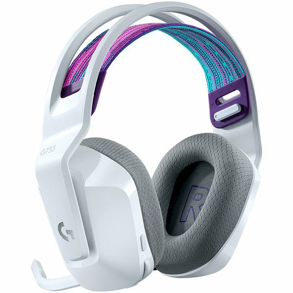 LOGITECH G733 Wireless LIGHTSPEED RGB Gaming Headset - WHITE