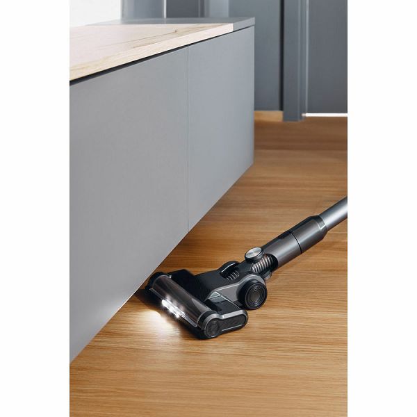 AENO Cordless vacuum cleaner SC3: electric turbo brush, LED lighted brush, resizable and easy to maneuver, washable MIF filter
