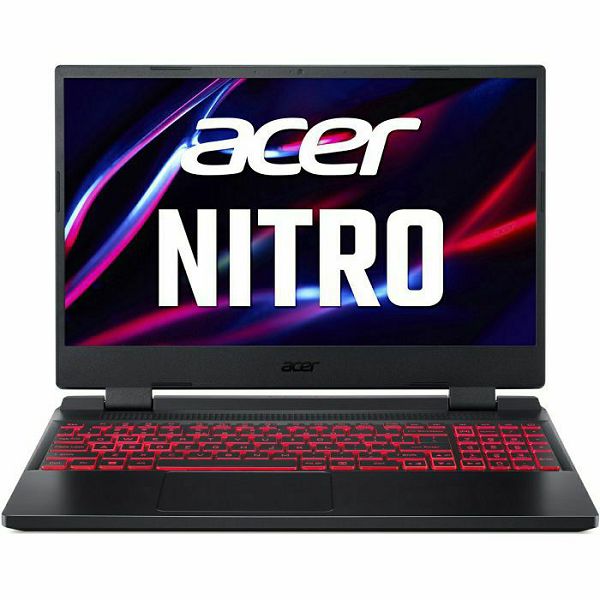 Acer Gaming Nitro 5, NH.QGXEX.007, 15.6" FHD IPS 144Hz, AMD Ryzen 7 6800H up to 4.7GHz, 16GB DDR5, 512GB NVMe SSD, NVIDIA GF RTX3050 4GB, no OS