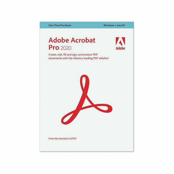 Adobe Acrobat Pro 2020 WIN/MAC IE - Edukacijska trajna licenca