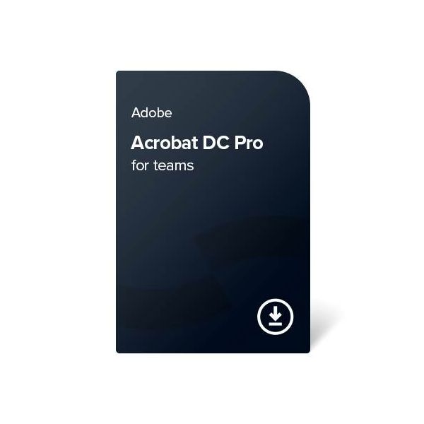 Adobe Acrobat Pro DC for teams - 1-godišnja pretplata