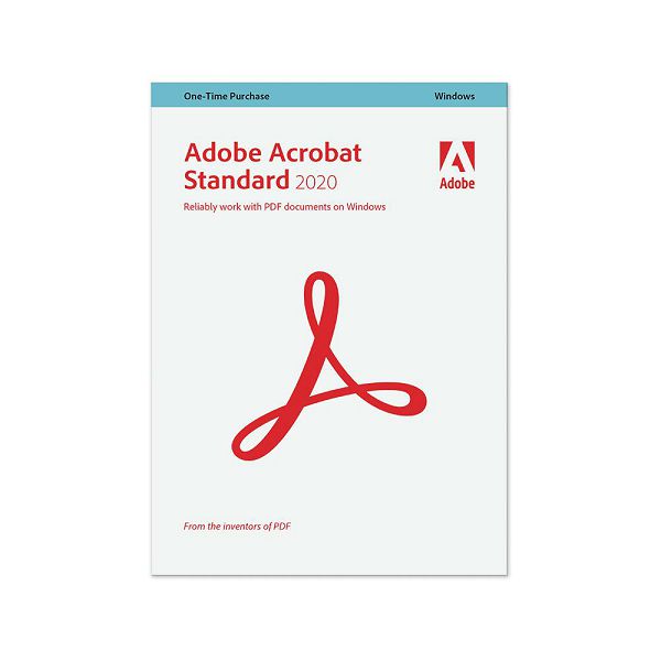 Adobe Acrobat Standard 2020 WIN IE trajna licenca - nadogradnja (nadogradnja je moguća samo s prethodne verzije 2017)