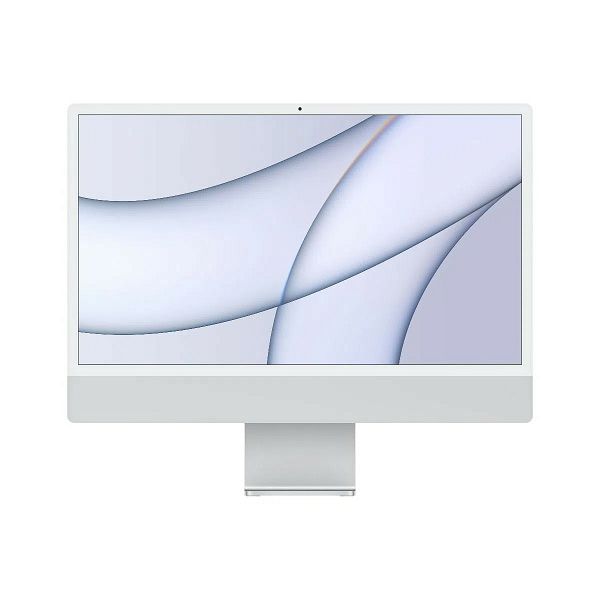 Apple iMac 24" SILVER / Apple M1 with 8-core CPU and 8-core GPU / 8GB / 256GB - CRO KB, mgpc3cr/a