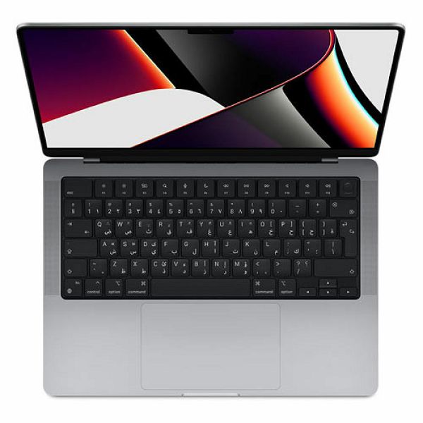 Apple MacBook Pro 14" Space Grey / M1 Pro / 8-core CPU / 14-core GPU / 16GB RAM / 512GB SSD - CRO KB, mkgp3cr/a