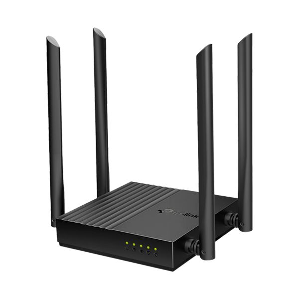 AC1200 Dual-Band Wi-Fi RouterSPEED: 400 Mbps at 2.4 GHz + 867 Mbps at 5 GHzSPEC: 4× Antennas, 1× Gigabit WAN Port + 4× Gigabit LAN PortsFEATURE: Tether App, WPA3, Access Point Mode, IPv6 Supported, IP