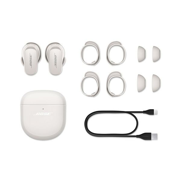 BOSE QuietComfort II Earbuds - WHITE SOAPSTONE