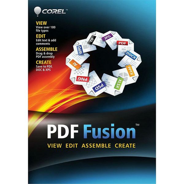 Corel PDF Fusion - elektronička trajna licenca