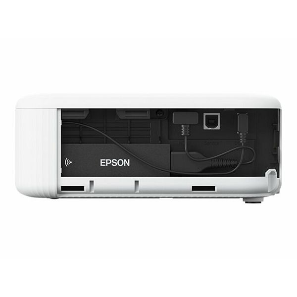Epson CO-FH02 - 3LCD projector - portable - 3000 lumens - 16:9 - 1080p - Android TV, V11HA85040