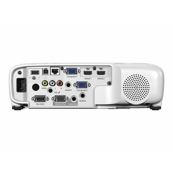 Epson EB-992F - 3LCD projector - 4000 lumens (white) - 4000 lumens (colour) - Full HD (1920 x 1080) - 16:9 - 1080p - 802.11n wireless / LAN / Miracast - white, V11H988040