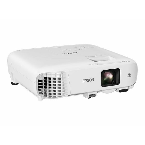 Epson EB-X49 - 3LCD projector - portable - 3600 lumens - XGA (1024 x 768) - 4:3 - LAN - white, V11H982040