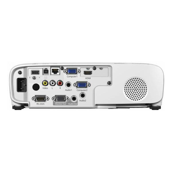 Epson EB-X49 - 3LCD projector - portable - 3600 lumens - XGA (1024 x 768) - 4:3 - LAN - white, V11H982040