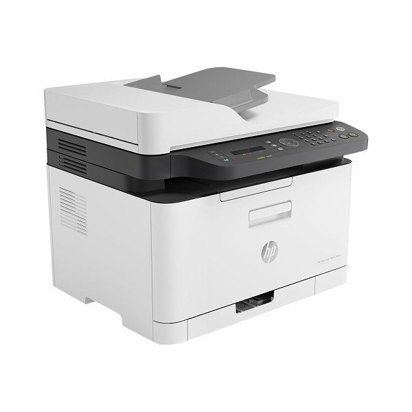 HP Color Laser MFP 179fnw - Multifunction printer - colour - laser - A4 - up to 14 ppm - 150 sheets - 33.6 Kbps - USB 2.0, LAN, Wi-Fi(n), 4ZB97A