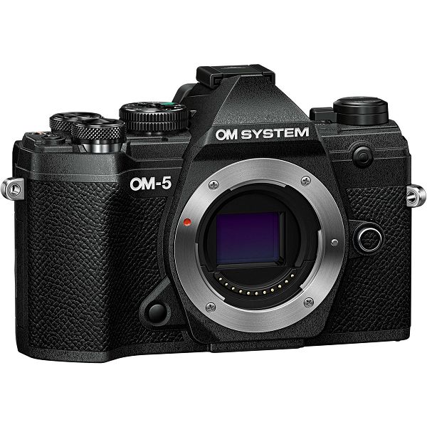 OM-5 (Olympus) body black, BLS-50 Battery, Eyecup, USB-AC Adapter, USB Connection Cable, Shoulder Strap, Manual, V210020BE000