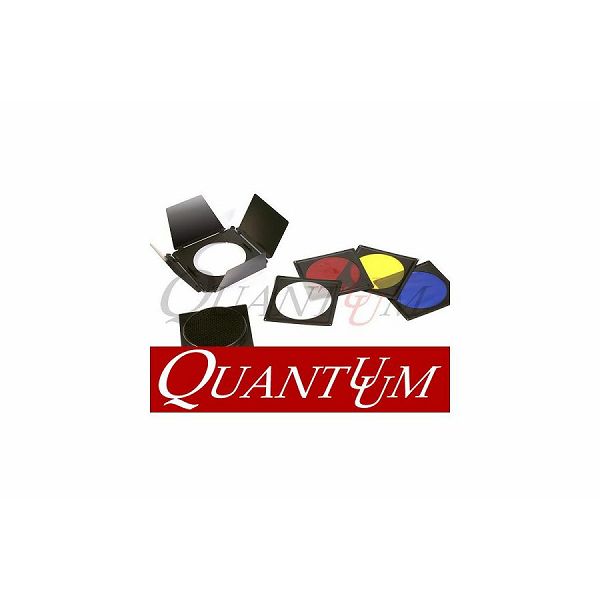 Quadralite Quantuum Set filtera i saća za studijske bljeskalice 4 boje + sać + barndoor