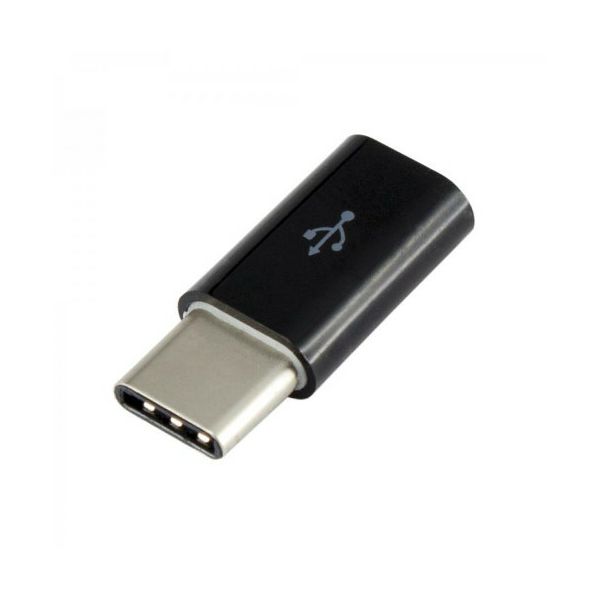 SBOX adapter micro USB ženski-type C muški crni